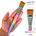 Lodie Up | Face Painting Brush by Elodie Ternois - Rainbow Flow Flat 1"