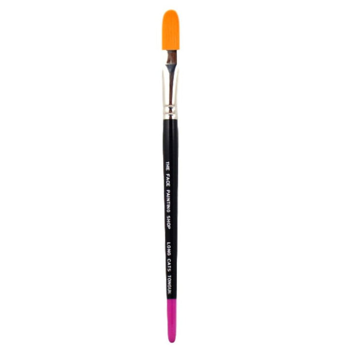 The Face Painting Shop Brush - Long Cat's Tongue  (5/8")