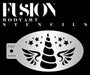 Fusion Body Art | Face Painting Stencil - Magical Unicorn Horn FS27