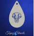 Topaz Stencils | Face Painting Stencil -  Majestic Elephant (01010)