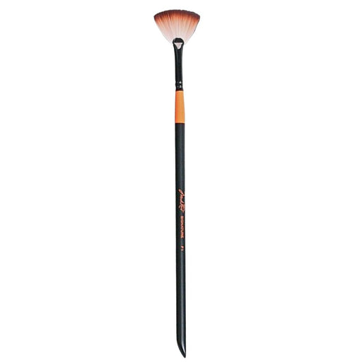 Mehron Face Painting Brush | Mark Reid Signature - Fan Brush 1 1/4" spread (F-20)