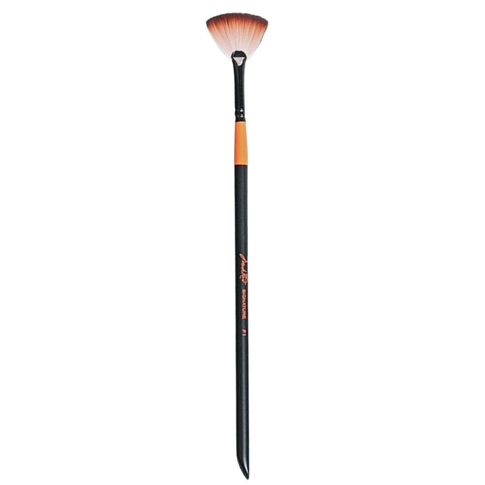 Mehron Face Painting Brush | Mark Reid Signature - Fan Brush 1 1/4" spread (F-20)