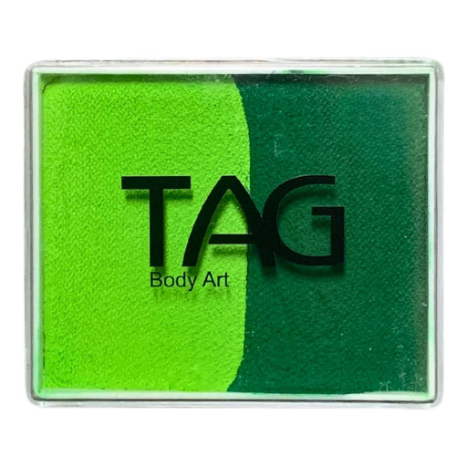 TAG Face Paint Split - Mid Green and Light Green 50gr  #3