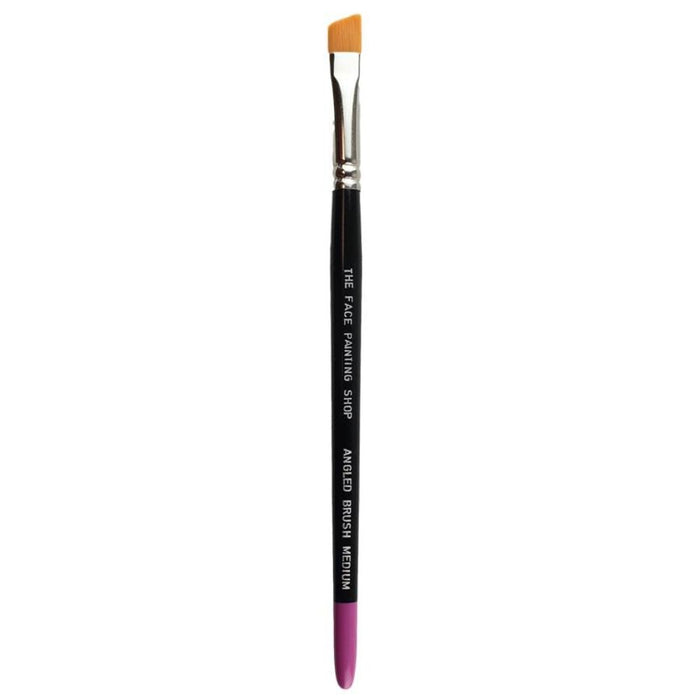 The Face Painting Shop Brush - 3/8" Medium Angled