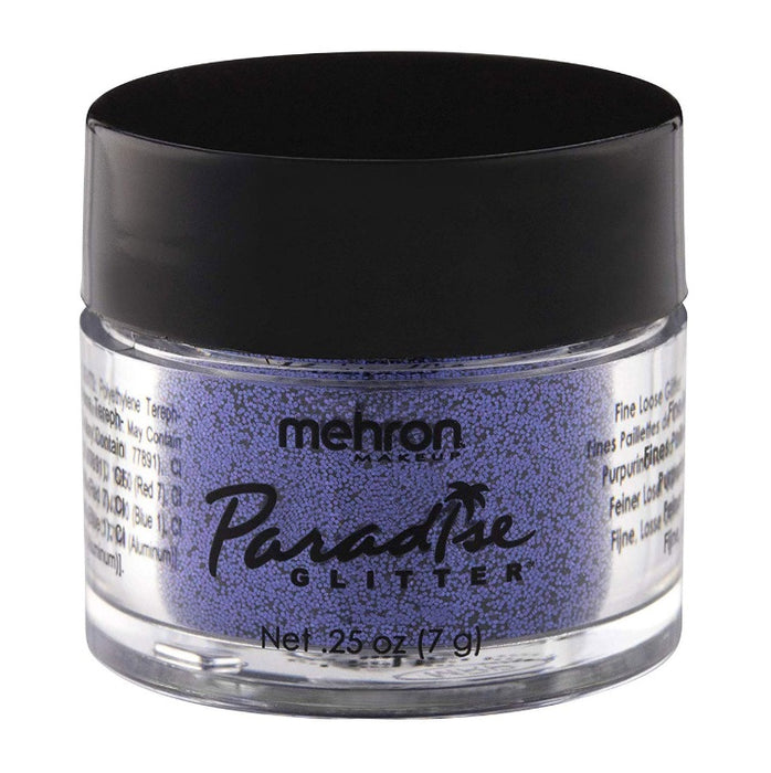 Face Paint Glitter Jar - Paradise By Mehron - Opaque Mardi Gras Purple - 7gr
