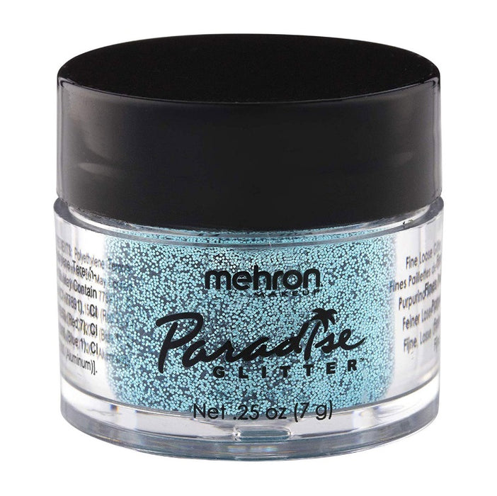 Face Paint Glitter -Paradise  By Mehron - Opaque Pastel Sky Blue - 7gr