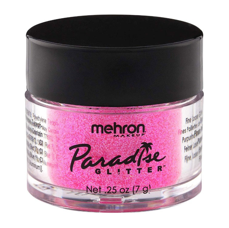 Face Paint Glitter Jar Paradise Pastel Pink 7g Mehron — Jest