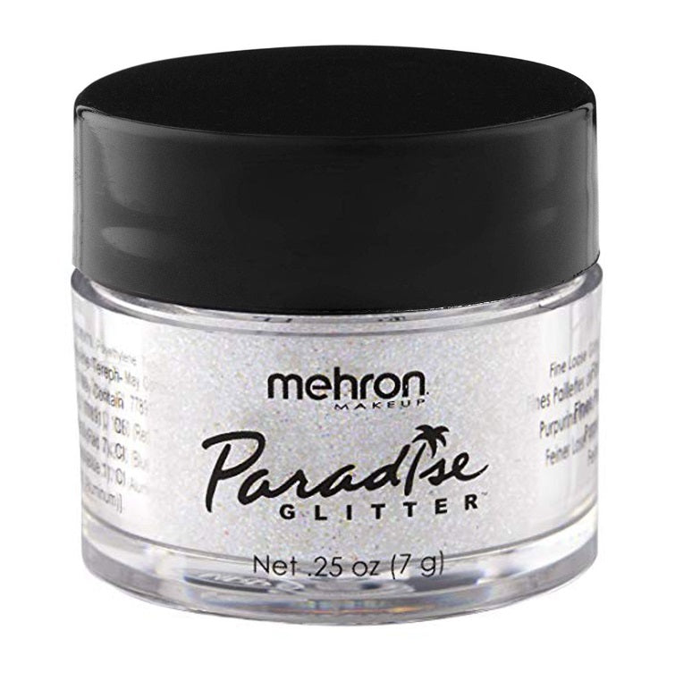 Face Paint Glitter Jar - Paradise By Mehron - Sheer Opalescent