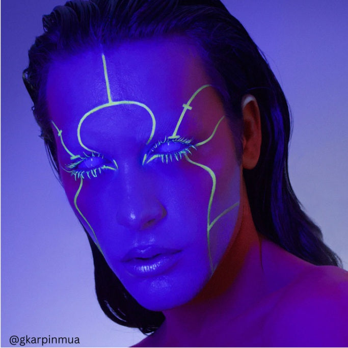 Mehron | Liquid Makeup - GLOW IN THE DARK - 1 fl oz / 30ml Jar