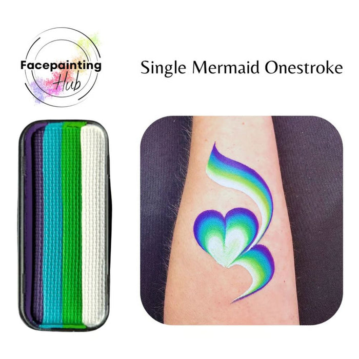 Facepainting Hub |  OneStroke Palette Single Refill - MERMAID - 14gr