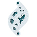 Superstar  | Face Painting Stencil - Mermaid  77078