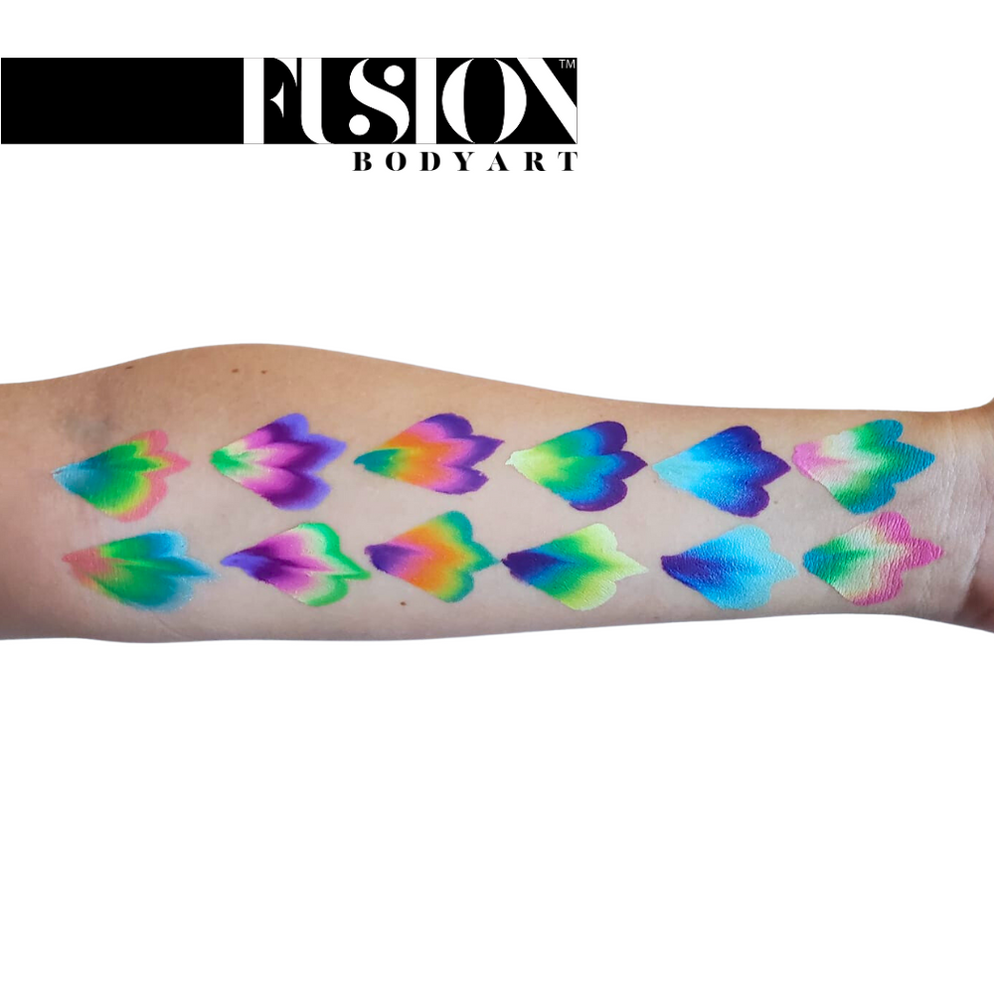 Fusion Body Art Face Paint Palette NEW Mermaids & Unicorns by Jest