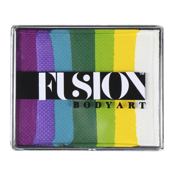Fusion Body Art Face Paint - Rainbow Cake | NEW Mermaid Splash 50gr by Jest Paint