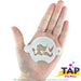 TAP 093 Face Painting Stencil - Mermaid with Shell