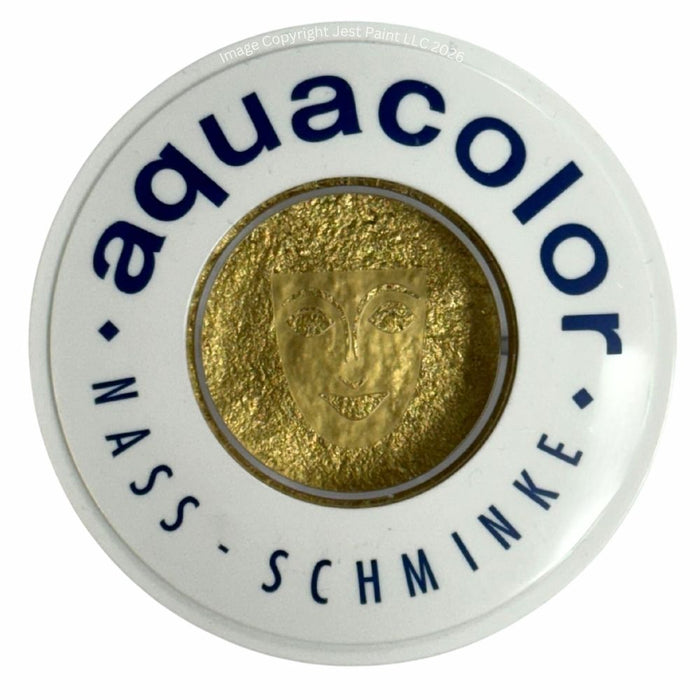 Kryolan Face Paint  Aquacolor - Metallic Gold - 1oz/30ML