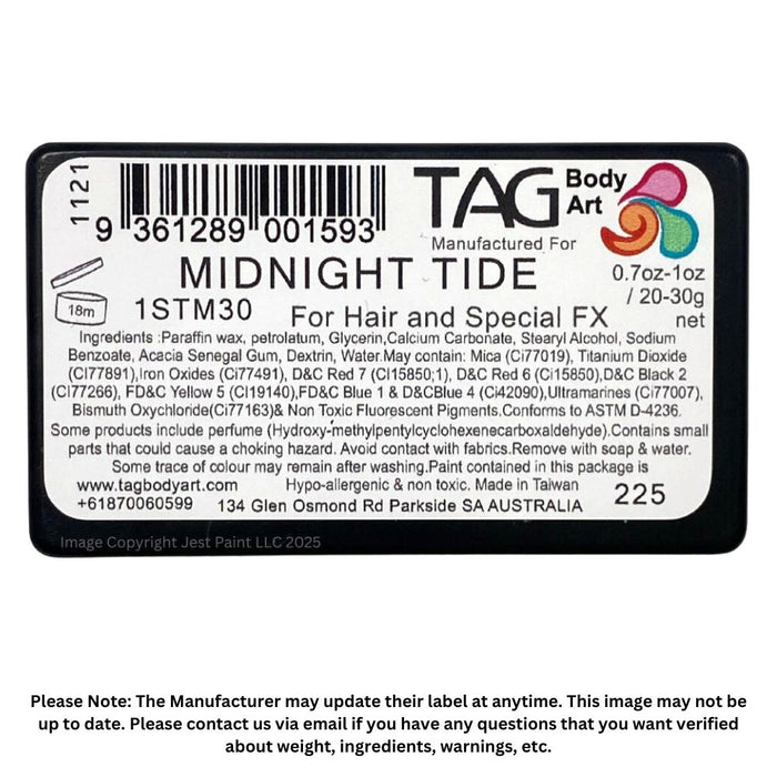 TAG Face Paint | 1 Stroke - Midnight Tide  #37