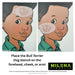 MILENA STENCILS | Face Painting Stencil - (Bull Terrier Dog)  A5