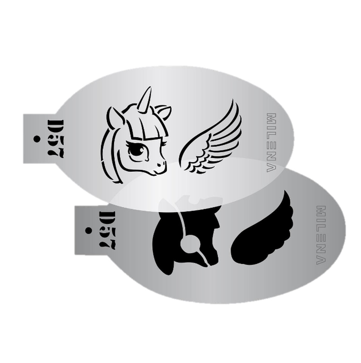 Stencil Clouds N.2 - Stencil Riutilizzabile Per Asilo Nido, Decorazioni - Foto 9