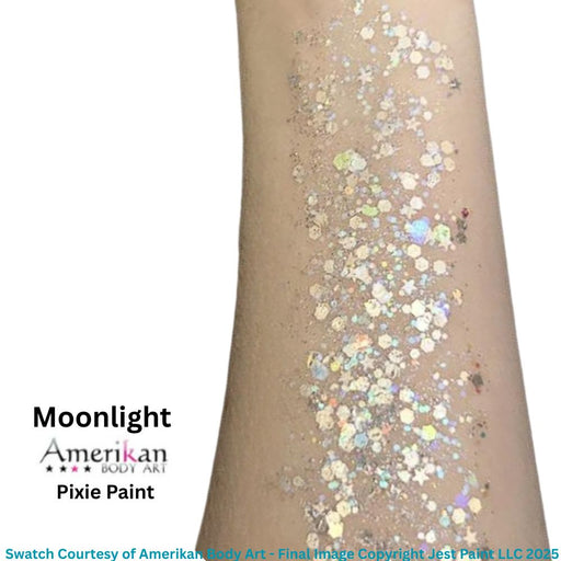 Pixie Paint Face Paint Glitter Gel - Moonlight -  Small 1oz