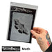 Tattoo Pro  | Body Painting Stencil SINGLES - Moth - S105