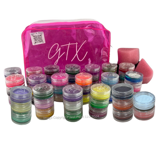 GTX Paint | Crafting Cake Kit - 56 Color SAMPLE PACK - 3gr Each Color (Neon Colors are SFX-Non Cosmetic)