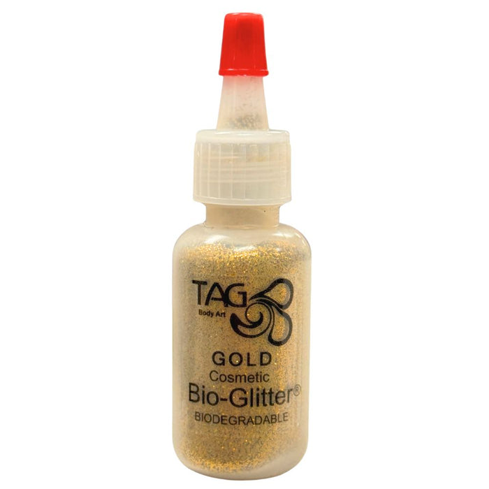 TAG Bio-Glitter | Face Paint Glitter Poof - Gold (15ml)