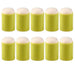 Finger Dauber Face Painting Sponge  - 10 Units - LIME GREEN