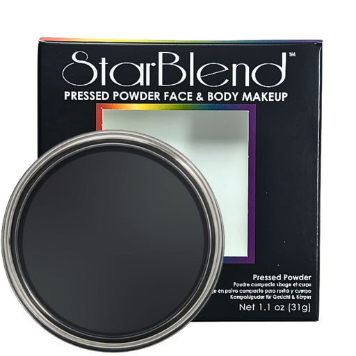 StarBlend Powder Face Paint By Mehron - Black 31gr