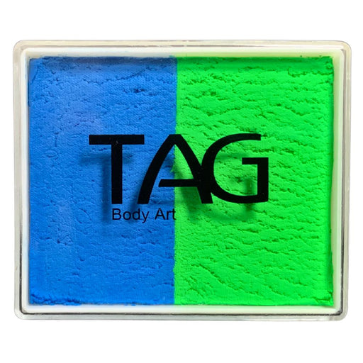 TAG Paint Split -EXCL  Neon Green and Neon Blue 50gr -  #18 (SFX - Non Cosmetic)