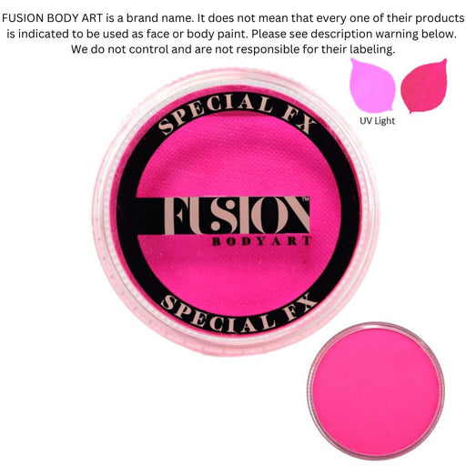 Fusion Body Art & FX - UV Neon Magenta 32gr  (SFX - Non Cosmetic)
