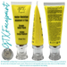 GTX Face Paint | Silicone Based Water Resistant Cream - Neon Moon Yellow 25ml Easy Squeezy Tube (SFX - Non Cosmetic)