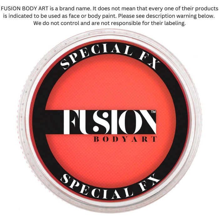 Fusion Body Art & FX - UV Neon Orange 32gr  (SFX - Non Cosmetic)