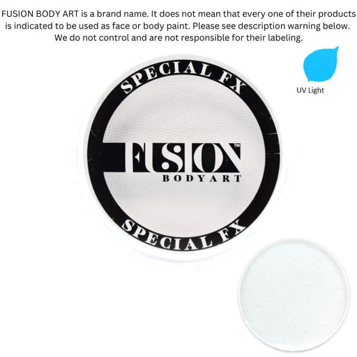Fusion Body Art & FX - UV Neon White (Clear) 32gr  (SFX - Non Cosmetic)