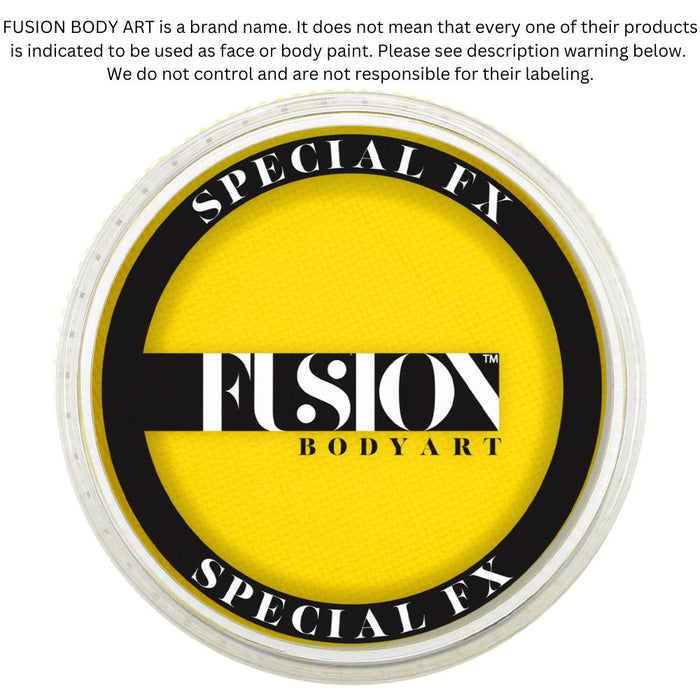 Fusion Body Art & FX - UV Neon Yellow 32gr  (SFX - Non Cosmetic)