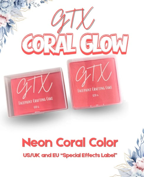 GTX Paint | Crafting Cake - Neon Coral Glow 120gr   (SFX - Non Cosmetic)