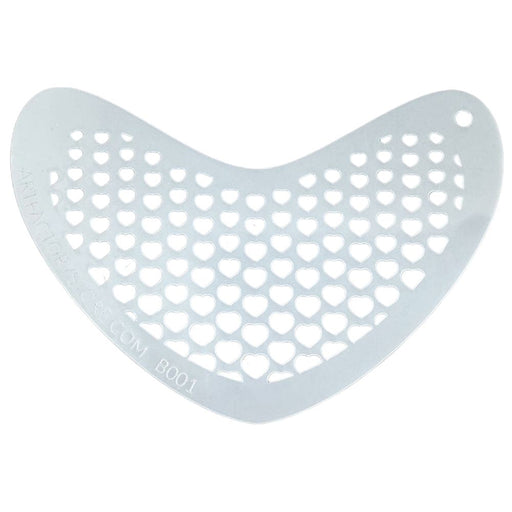 Art Factory | Boomerang Face Painting Stencil - Hearts (B001)