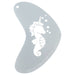 Art Factory - Boomerang Face Painting Stencil - Seahorse Unicorn (B010)
