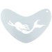 Art Factory - Boomerang Face Painting Stencil - Mermaid Swimming (B014)