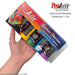 ProAiir Alcohol Based Hybrid Airbrush Paint Set | 6 UV RAINBOW - 2oz Bottles  #2 (SFX - Non Cosmetic)