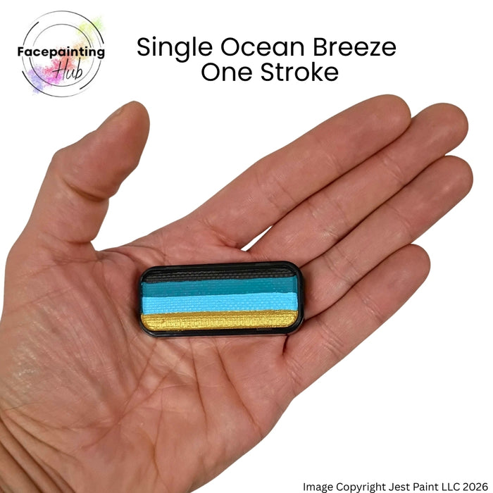 Facepainting Hub |  OneStroke Palette Single Refill - OCEAN BREEZE - 14gr