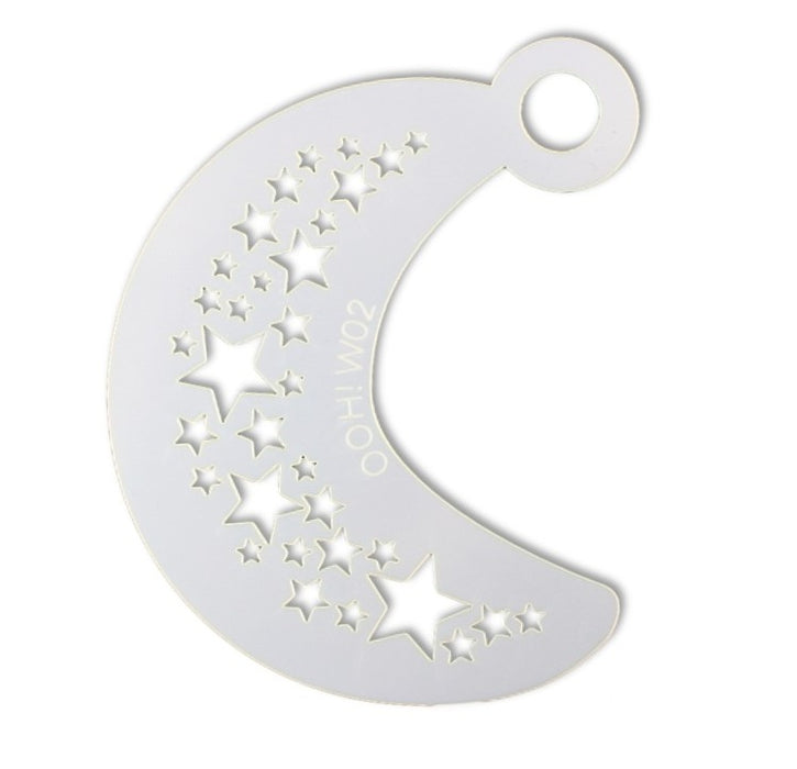 Ooh! Face Painting Stencil | Star Wrap (W02)