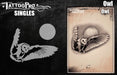 Tattoo Pro  | Body Painting Stencil - SINGLES Owl - S114