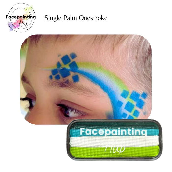 Facepainting Hub |  OneStroke Palette Single Refill - PALM - 14gr