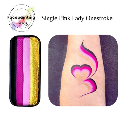Facepainting Hub |  OneStroke Palette Single Refill - PINK LADY - 14gr