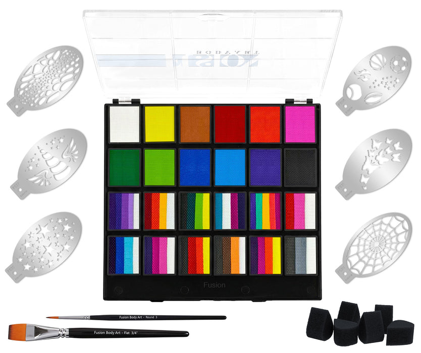 Fusion Body Art | Pro Face Paint Kit