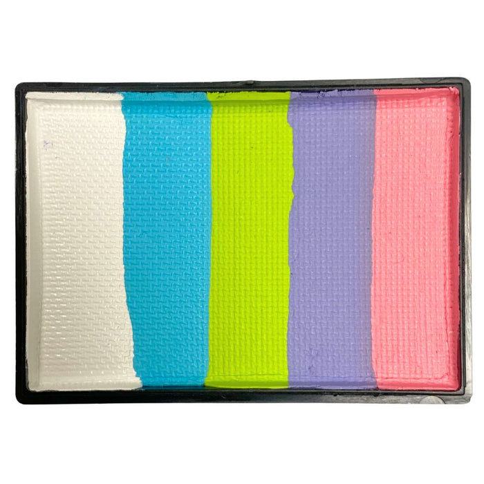 Cameleon Face Paint ColorBlock / Rainbow Cake - Ace by Paty De Leon ...