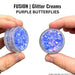 Fusion Body Art | Glitter Creams - PURPLE BUTTERFLIES 10mL