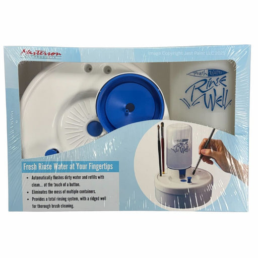 Masterson Art Products | Fresh Water Rinse Well Face Paint Brush Cleaning System