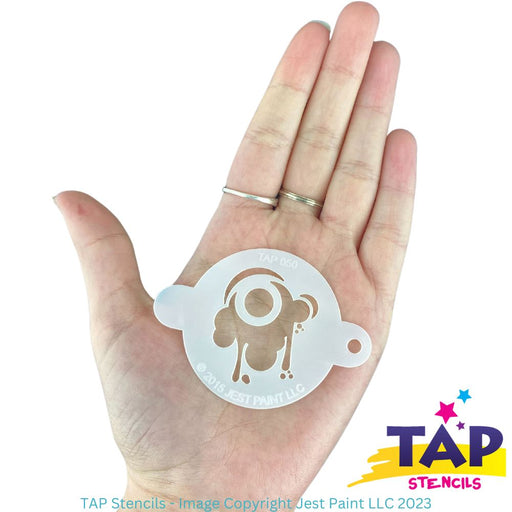 TAP 050 Face Painting Stencil - Paint Splatter