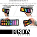 Fusion Body Art | Face Painting Palette | Thin Strokes - RAINBOW RUSH  (8 x 14gr)